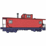 Caboose embroidered shirts