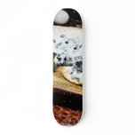 Cabrales Blue Cheese With Leaf Wrapping Skateboard