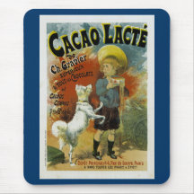 Cacao Lacte Chocolate Milk Mouse Pads