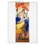 Cacao Lhara Poster by Andre Cheret Greeting Cards