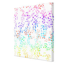 Cacaphony Wrapped Canvas Stretched Canvas Print