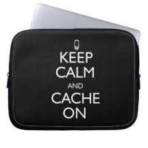 Cache On! Laptop Computer Sleeve