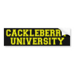 Cackleberry University Bumper Sticker