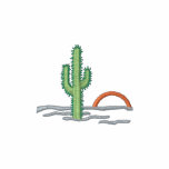 Cactus At Sunset embroidered shirts