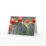 Cactus Christmas greeting card