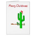 Cactus Christmas Tree - Greeting Card