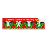 Cactus Dance ~ Saguaros Sombreros Bumper Stickers bumper stickers