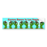 Cactus Dance ~ Saguaros Sombreros Bumper Stickers bumper stickers
