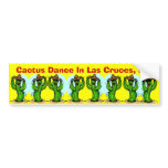 Cactus Dance ~ Saguaros Sombreros Bumper Stickers bumper stickers