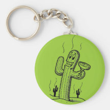 Cactus Drink Key Chains
