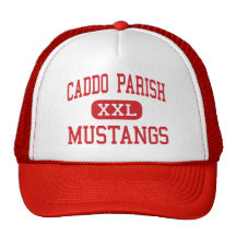 Caddo Parish - Mustangs - High - Shreveport Mesh Hats