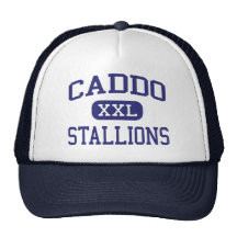 Caddo Stallions Middle Shreveport Louisiana Mesh Hats