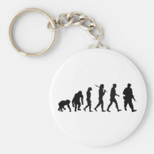 Cadet Soldier peacekeeping infantry army tees Keychain