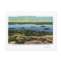 Cadillac Mt Summit View of Bar Harbour