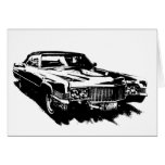 cadillac series deville eldorado sts classic rare greeting card