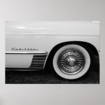 Cadillac Wheel Posters