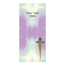 CADUCEUS 2 PERSONALIZED RACK CARD