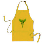 Caduceus:  Alternative Medicine Apron
