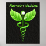 Caduceus: Alternative Medicine Poster