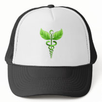 Caduceus Medical Symbol Alternative Medicine Hats