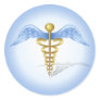 Caduceus Medical Symbol Sticker