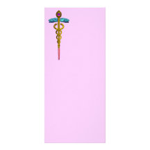 CADUCEUS RACK CARD DESIGN