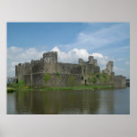 caerphilly castle 1 print