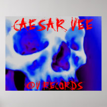 CAESAR VEE /LOGO/SKULL PRINT
