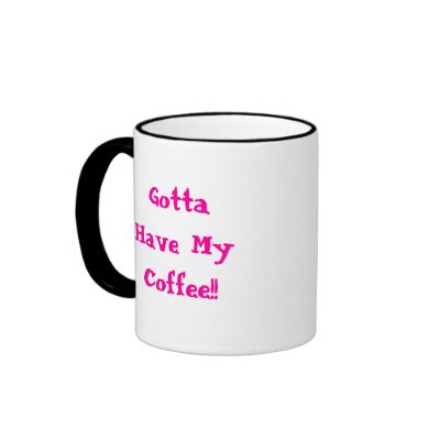 Caf-FIEND Coffee Mug by SnowflakeDesign
