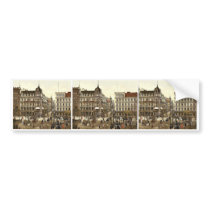 Cafe Bauer, Unter den Linden (Kranzler's Confectio Bumper Sticker
