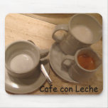 Cafe con Leche mousepads