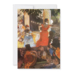Cafe Concert at Les Ambassadeurs by Edgar Degas invitations