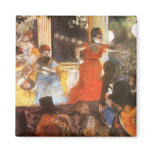 Cafe Concert at Les Ambassadeurs by Edgar Degas magnets