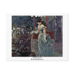 Café-Concert By Manet Edouard postcards