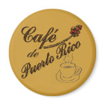 Cafe de Puerto Rico Magnet