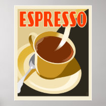 Cafe Deco Espresso Posters