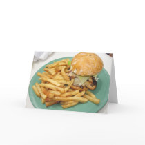 Cafe du Parc Greeting Card