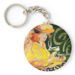 Cafe Jacqmotte ~ Art Nouveau keychains