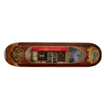 Cafe - NY - Chelsea - Mappamondo Skateboard Deck