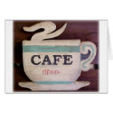 Cafe Open cards