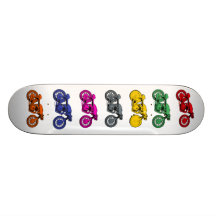 Cafe Racer Andy Warhol Skateboard