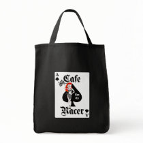 Cafe Racer Tonne Up Redhead Tote Bags
