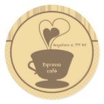 Cafe Sticker