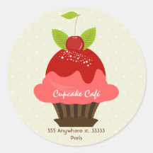 Cafe Sticker