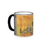Cafe Terrace at Night by Vincent van Gogh mugs