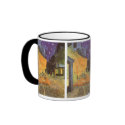 Cafe Terrace at Night by Vincent van Gogh mugs