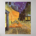 Cafe Terrace at Night by Vincent van Gogh posters