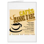 Cafes Jeanne D'Arc cards