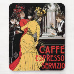 Caffe Espresso Vintage Coffee Drink Ad Art mousepads