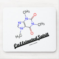 Caffeinated Spirit (Caffeine Chemical Molecule)